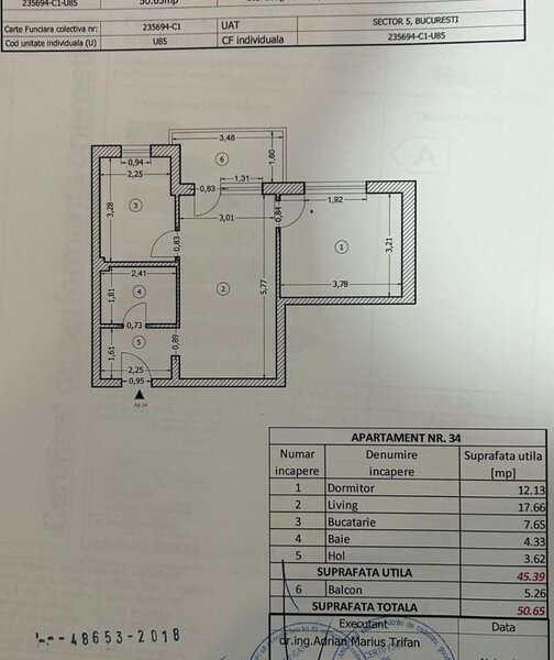Salaj 2 camere 51 mp complex ArtTemple Residence2